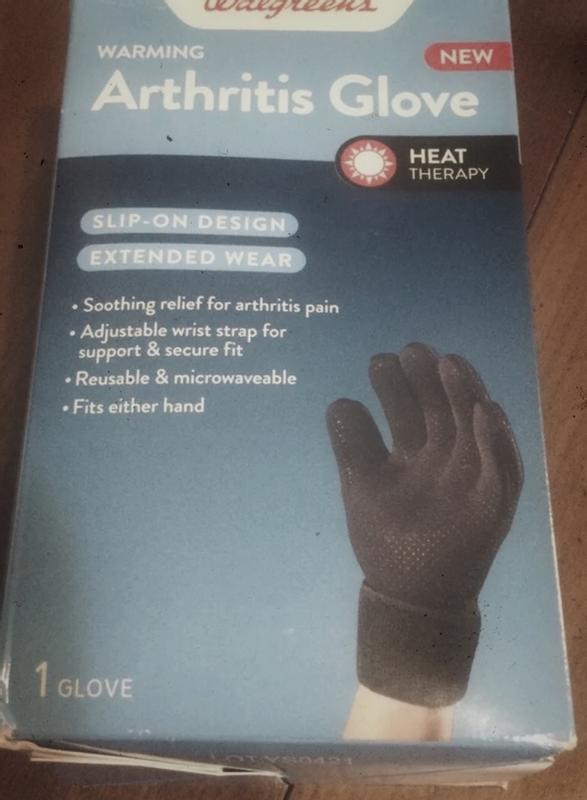 Walgreens Warming Arthritis Glove One Size Black
