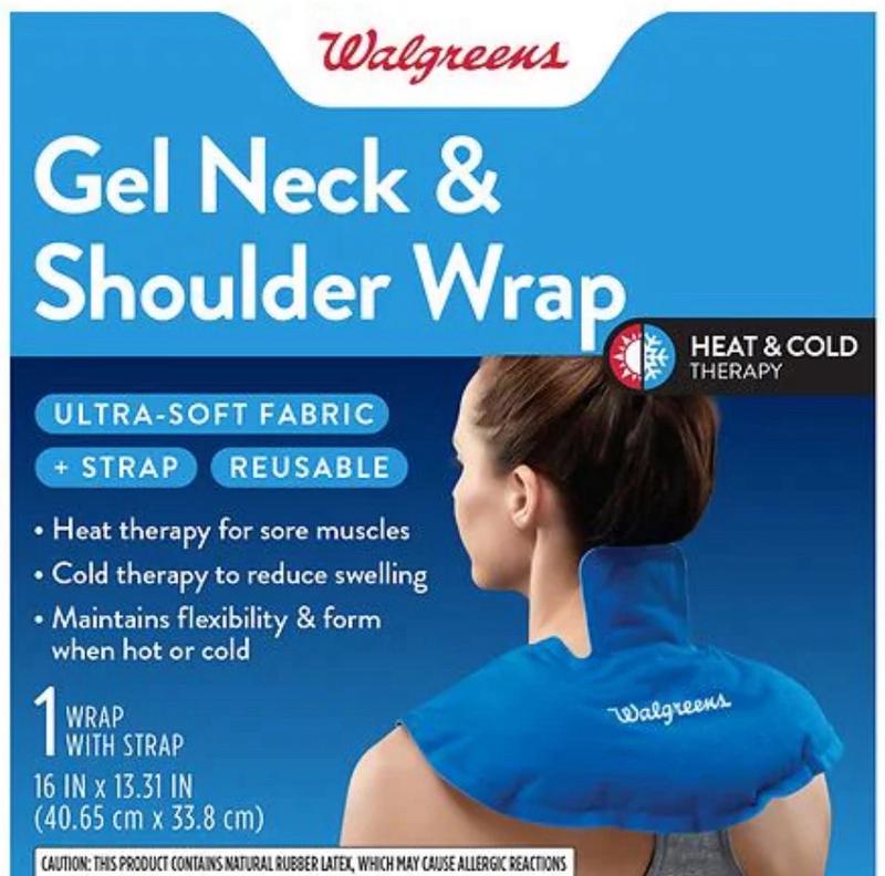 Walgreens Reusable Hot and Cold Neck and Shoulder Wrap