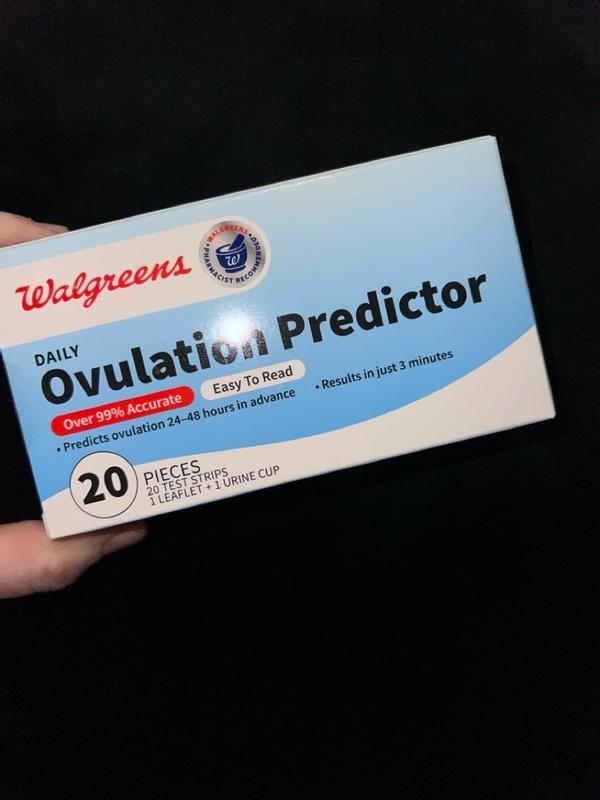 Test de 2025 ovulacion walgreens