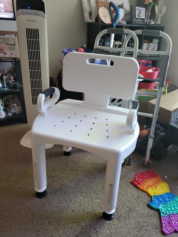 Walgreens shower chair with back new arrivals