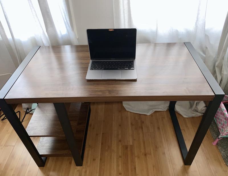 Walker Edison 48-in Brown Computer Desk at Lowes.com
