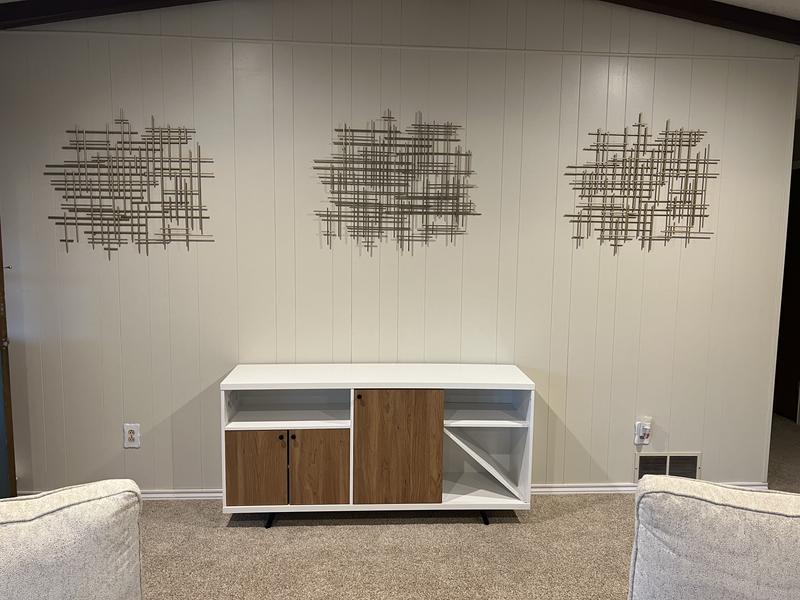 Walker Edison Gray Wash Dining Room Set with Rectangular Table at Lowes.com