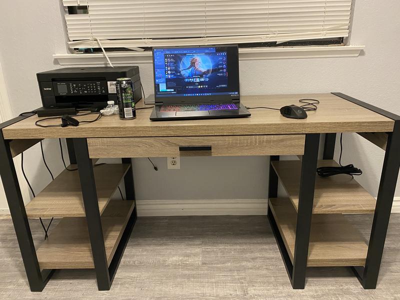 Urban Blend Storage Desk Walker Edison