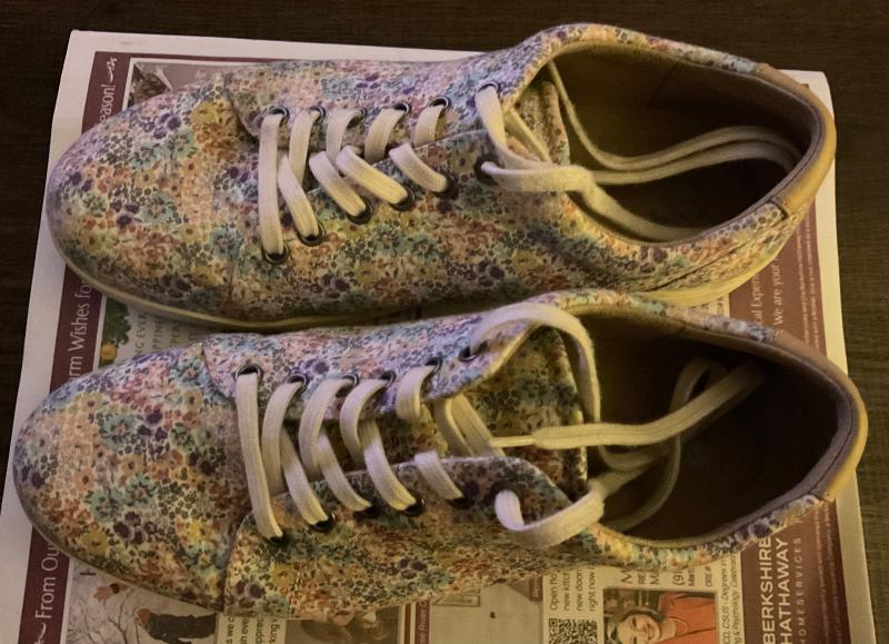 Customer photo for "Comfort Sneakers"