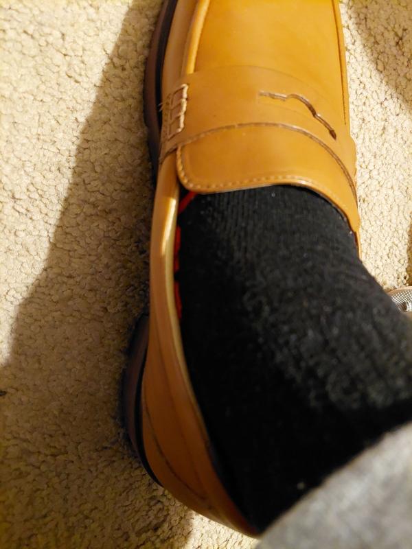 Customer photo for "No arch support"