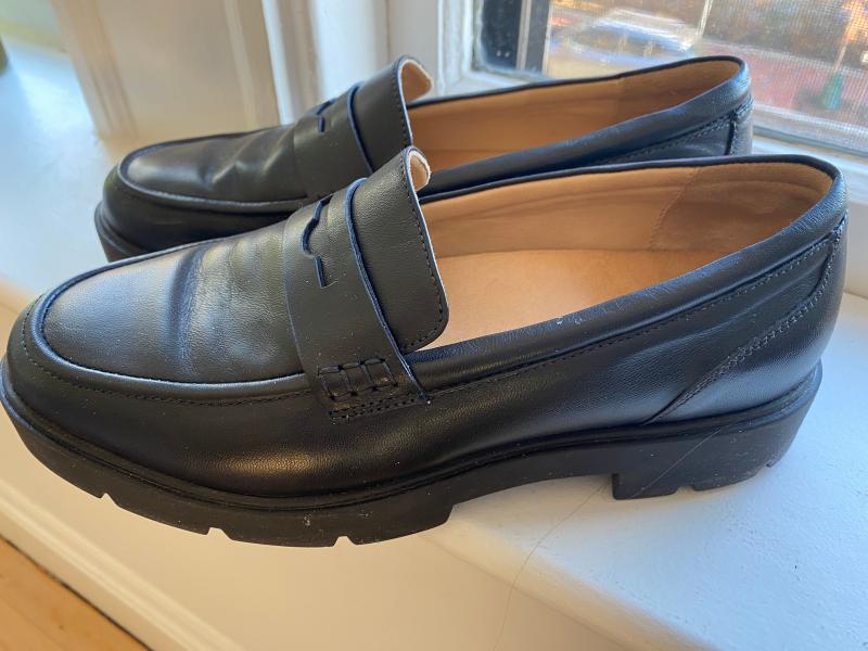 Customer photo for "heavy soles"