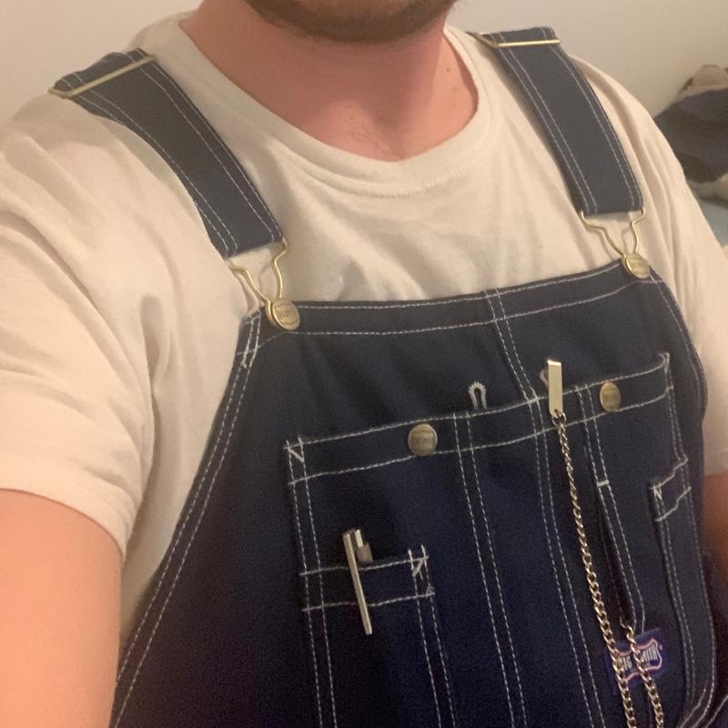 The chain holds my pocket watch, really like the pencil holders