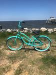 26in hyper womens beach cruiser seafoam