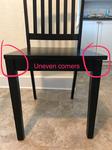 Shaker Dining Chairs, Set of 4, Black - Walmart.com