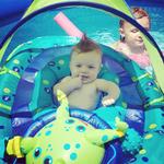 baby float with canopy walmart