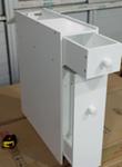 narrow wood floor bathroom storage cabinet holder organizer  | 300 x 300
