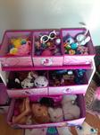 princess toy bin organizer