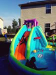 Little Tikes Slam 'n Curve Inflatable Water Slide - Walmart.com