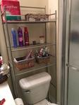 Mainstays 3-Shelf Bathroom Space Saver with Liner, Satin ...