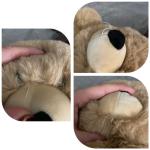 Giant Simulation Bear Plush Toy Stuffed Animal Doll Realistic Decoration  Birthday Gift