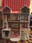 kidkraft country estate wooden dollhouse