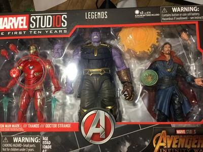 marvel legends first 10 years 3 pack