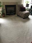 White fluffy carpet