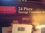 24 piece food storage set