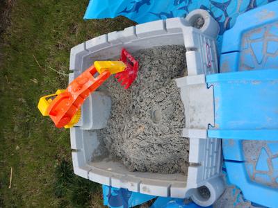 little tikes little digger sandbox