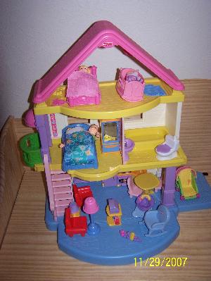 fisher price my first dollhouse walmart