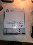 hp Printer Paper 8.5 x 11 Paper Office 20 lb 1 Ream 500 Sheets 92