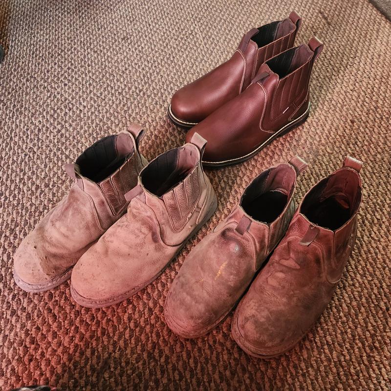 Iron Age Groundbreaker IA5018 - Men's Steel Toe Chelsea Work Boots