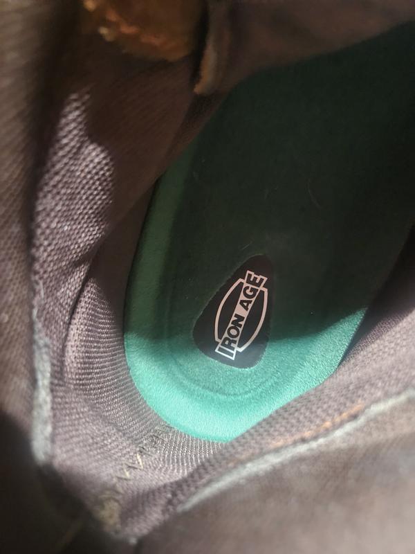 As u can see inside the boot still brand new