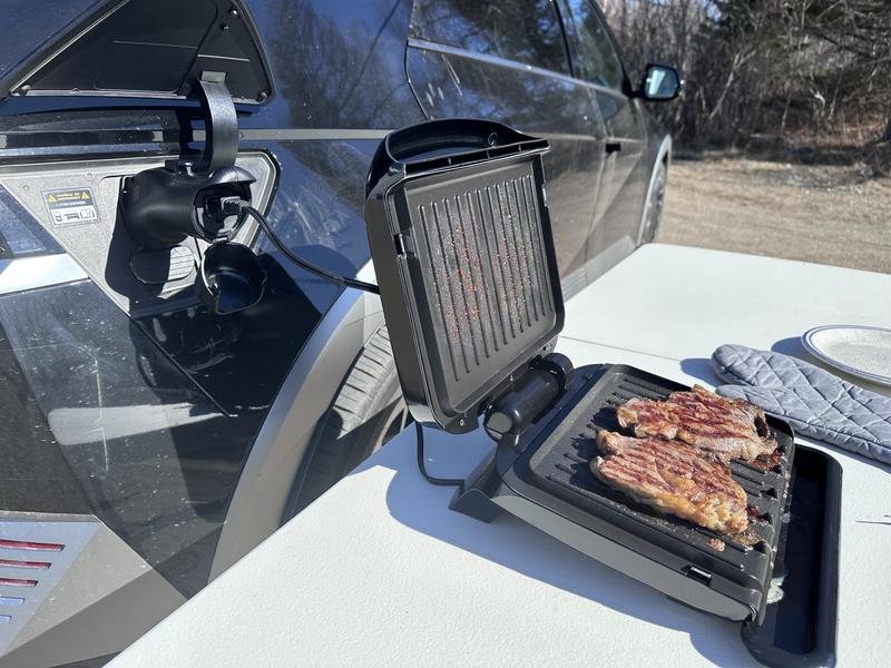 Steaks done in 8 minutes!