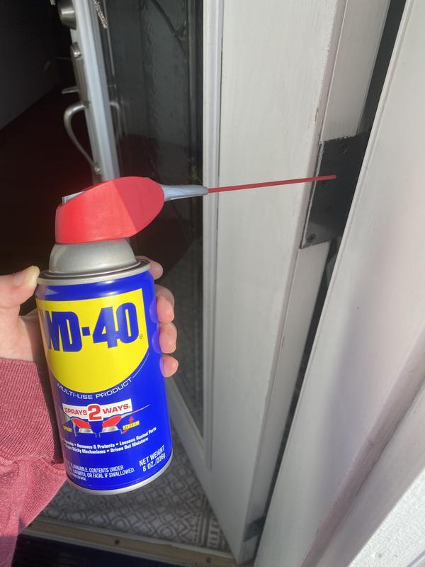 Wd 40 8 Oz Multi Use Product With Smart Straw Sprays 2 Ways In The Hardware Lubricants Department At Lowes Com