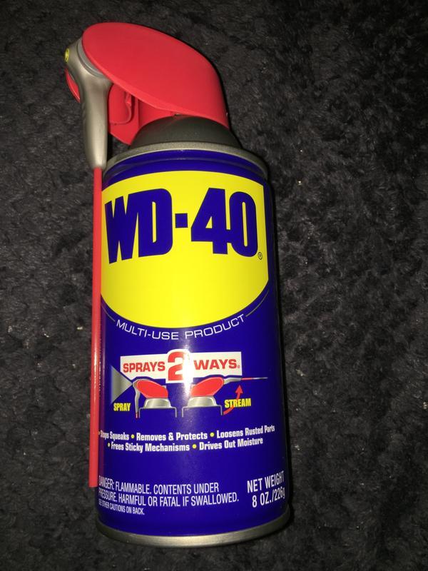 Wd 40 8 Oz Multi Use Product With Smart Straw Sprays 2 Ways In The Hardware Lubricants Department At Lowes Com