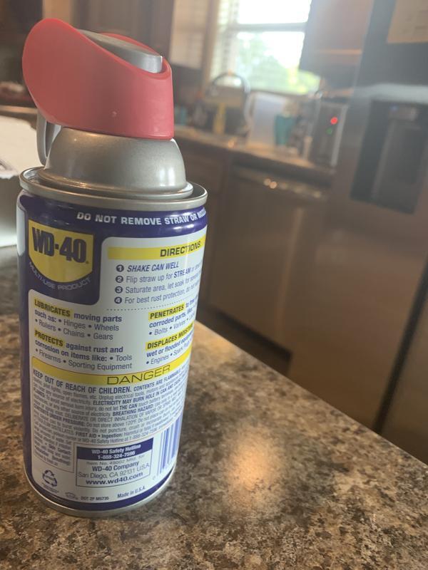 Wd 40 8 Oz Multi Use Product With Smart Straw Sprays 2 Ways In The Hardware Lubricants Department At Lowes Com