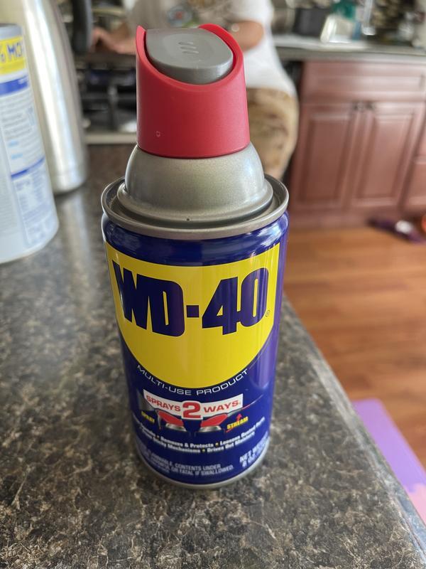 WD-40 14.4 oz. WD-40 EZ-REACH, Original WD-40 Formula, Multi-Purpose  Lubricant Spray with 8 in. Flexible Straw 490191 - The Home Depot