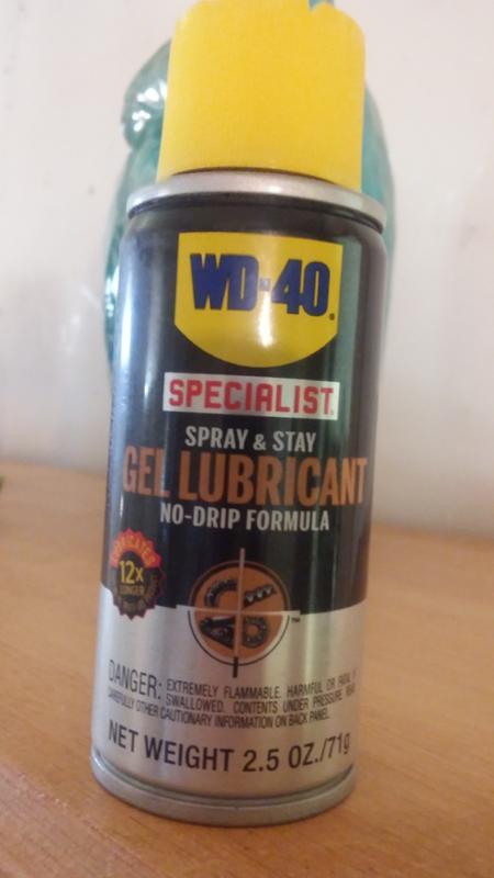 WD-40 Specialist No-Drip Spray & Stay Gel Lubricant Spray with Smart Straw  10oz Reviews