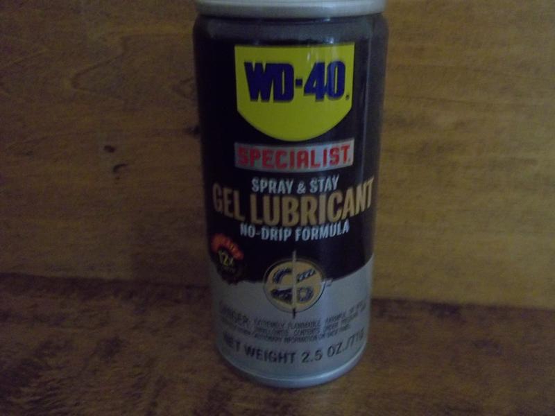 WD-40 Specialist No-Drip Spray & Stay Gel Lubricant Spray with