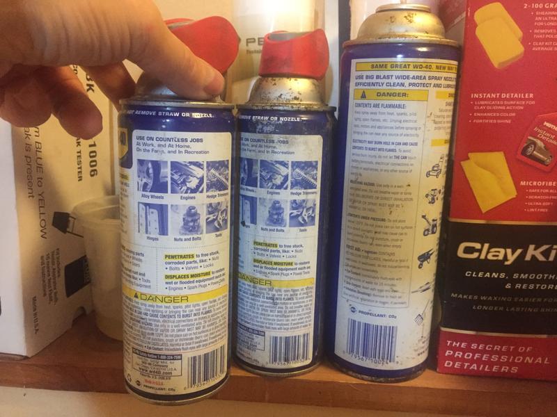 WD-40 Producto multiuso, lubricante multiusos en aerosol, tamaño  industrial, 16 onzas (paquete de 1) : Industrial y Científico 