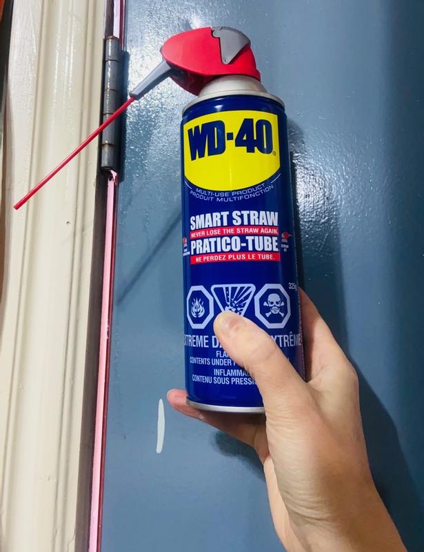 WD-40 Multi-Use Product Spray Lubricant with Smart Straw, 8 oz. WD40 Spray  