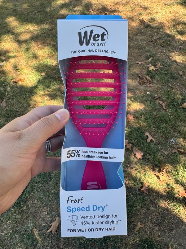 Perfect size no frizz brush