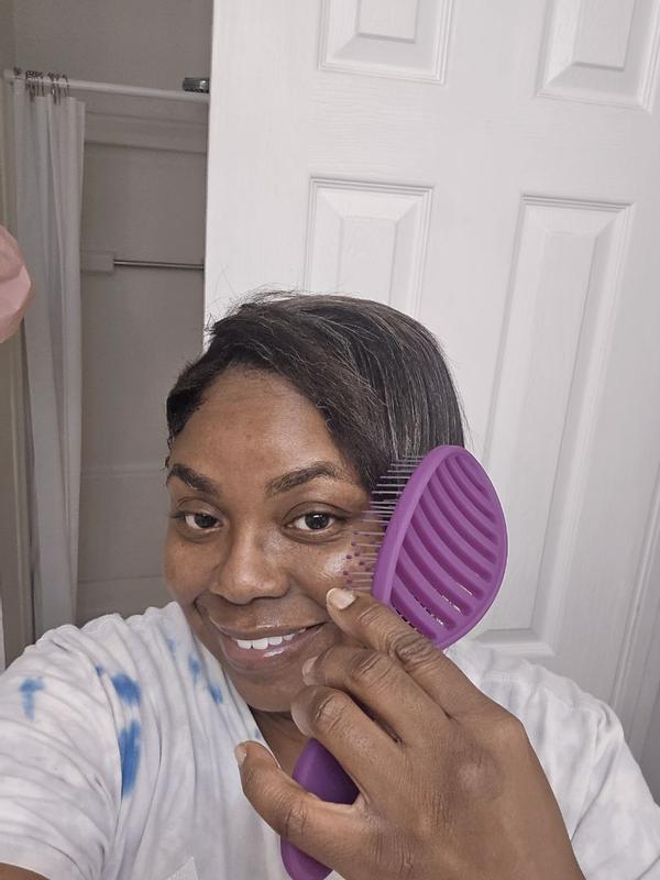 Helps dry hair faster