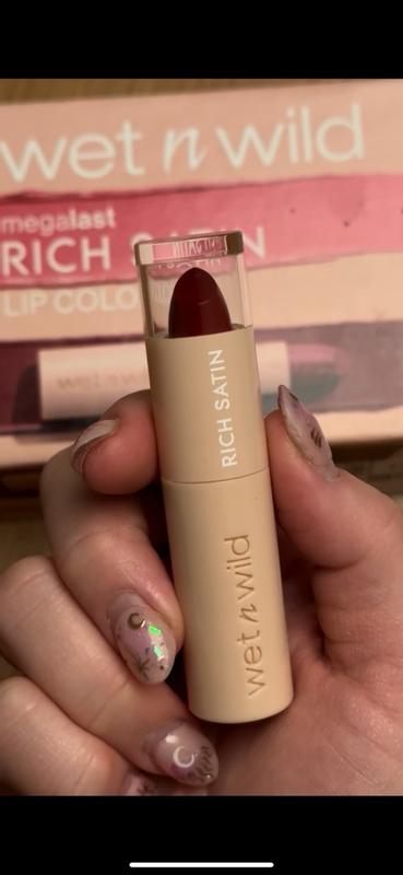 Mega Last Rich Satin Lip Color- Hush Lil' Beige – wet n wild