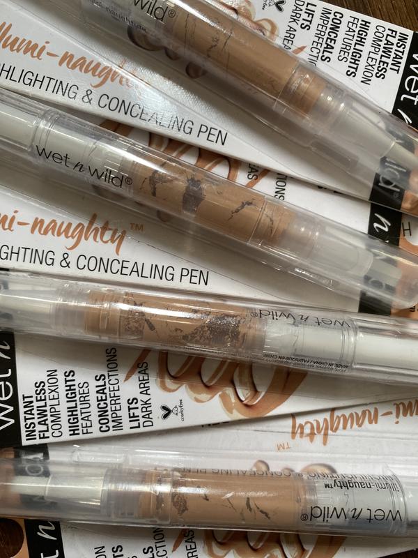 wet n wild Illumi-Naughty Highlighting and Concealing Pen, I-Vory Into You  