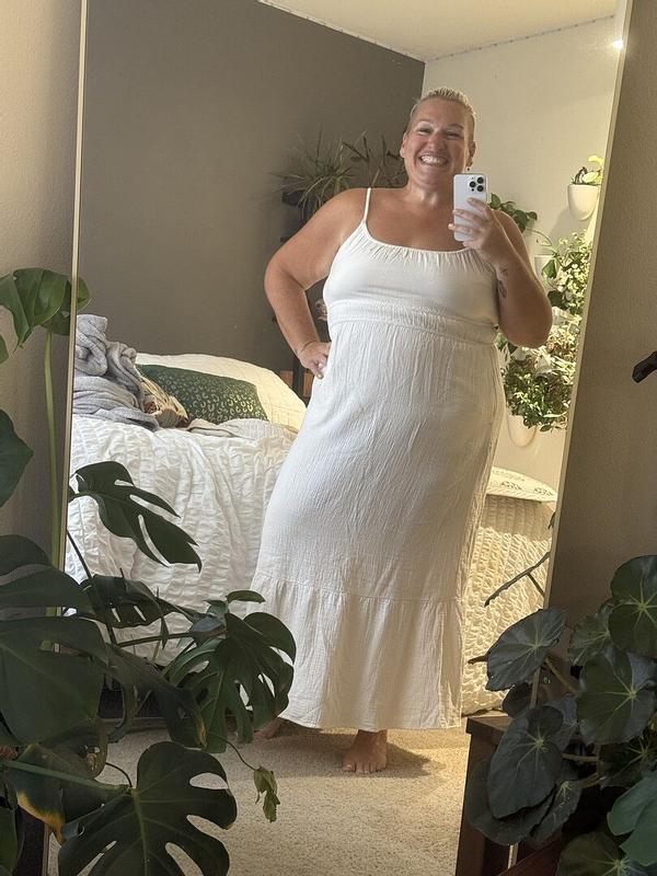 coastal double gauze cami maxi dress Women's Coastal Double Gauze Cami Maxi Dress