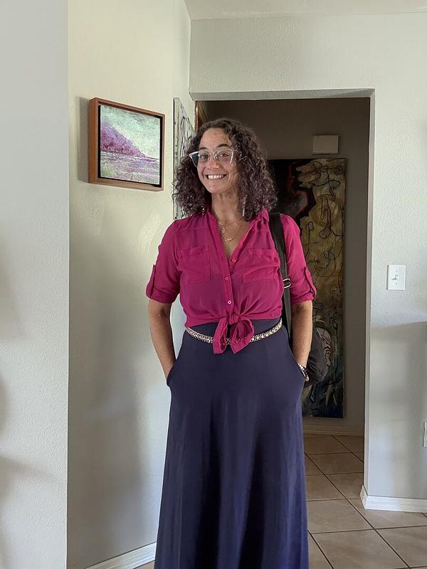 Customer photo for "I love this dress and Pact and. . ."