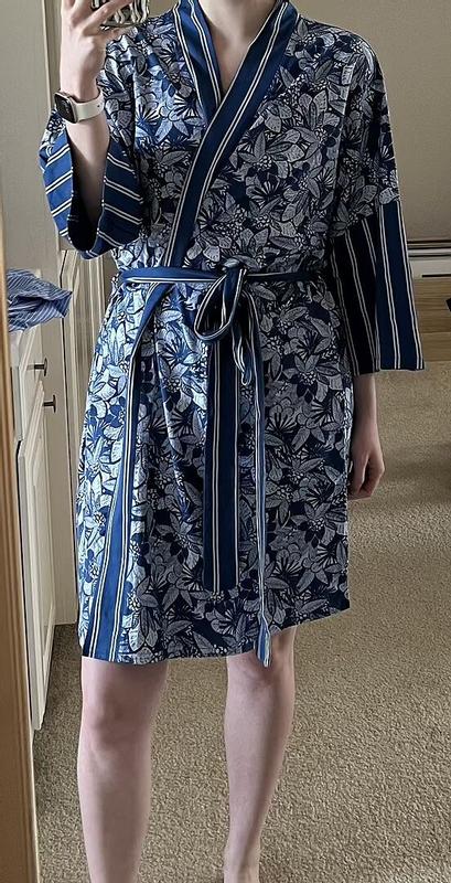 Pact Women's Organic Cotton Staycation Short Robe - Macy's