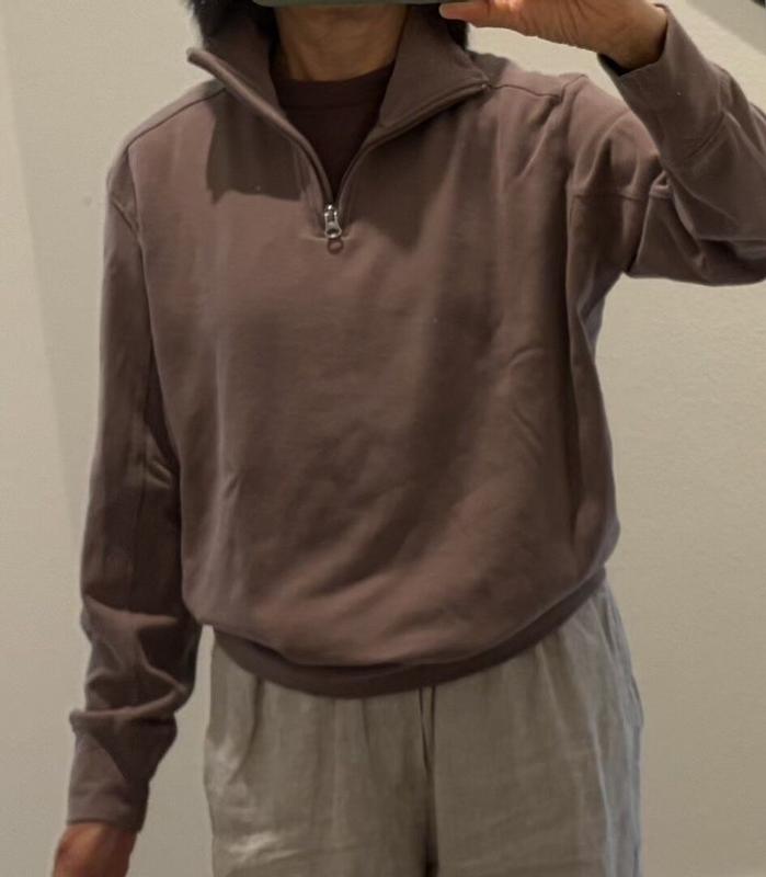 Customer photo for "Runs small but comfy"