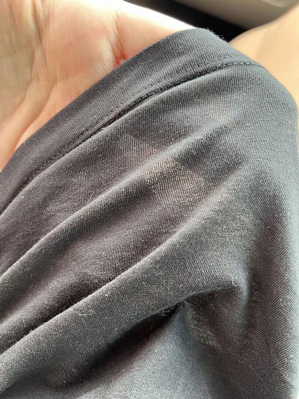 Customer photo for "Hot, feels like plastic"