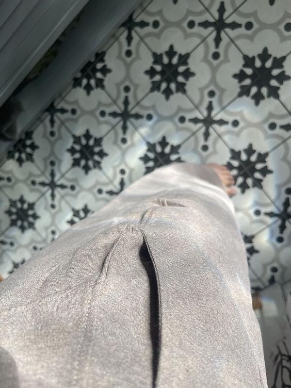 Customer photo for "Nice except weird extra fabric bulges"