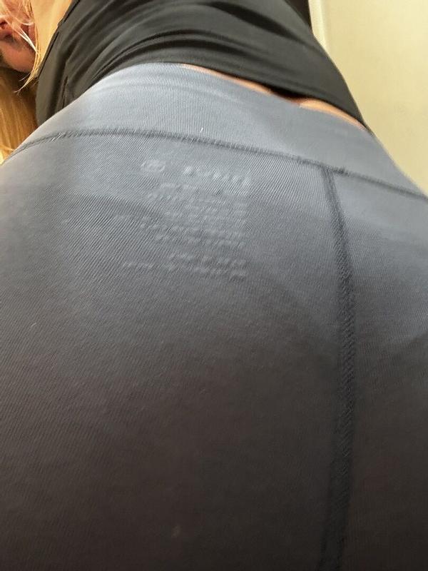 Customer photo for "Colors- Not squat proof, printed tags VERY visible"