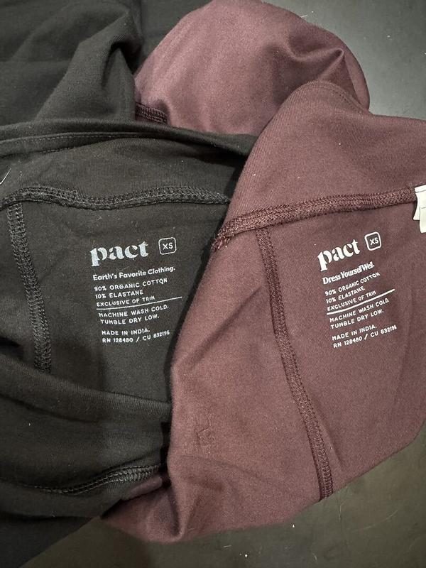Customer photo for "Colors- Not squat proof, printed tags VERY visible"