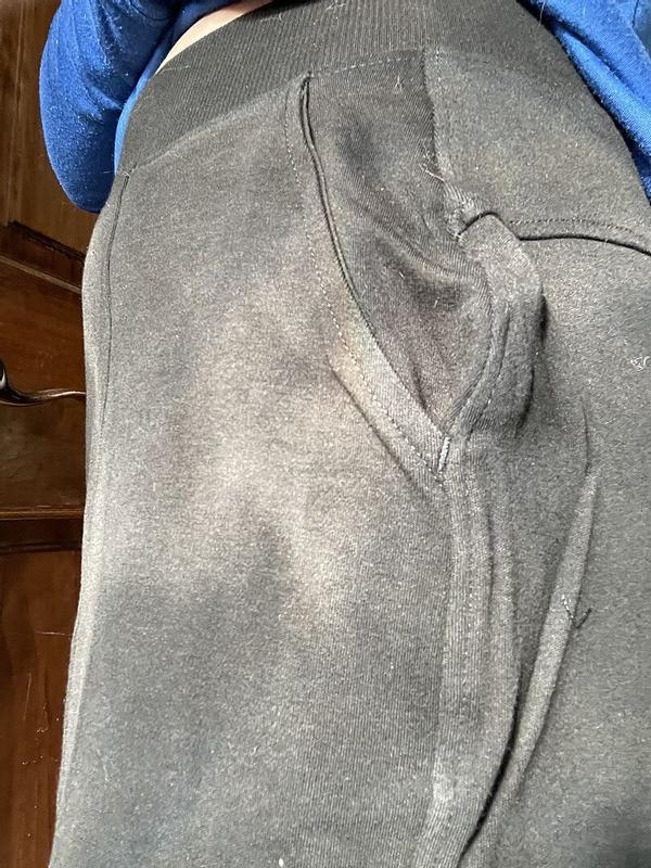 Customer photo for "Nice except weird extra fabric bulges"